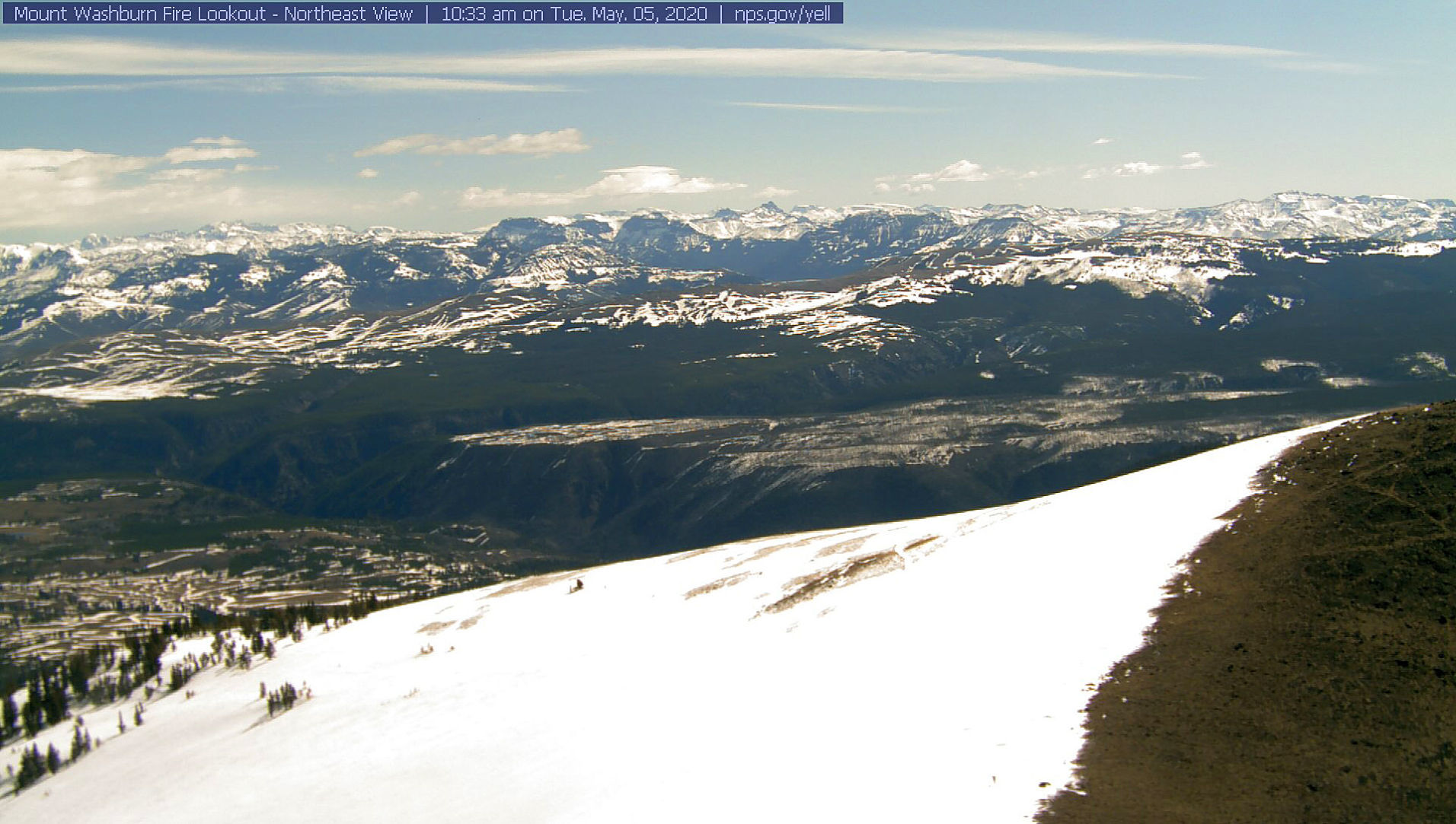 Mountain snow